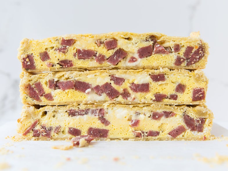 Pizza Gain is the Massive SausageandEgg Pie You Need to Make for Easter