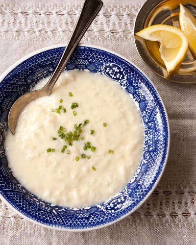 Greek Lemon Chicken Soup (Avgolemono)