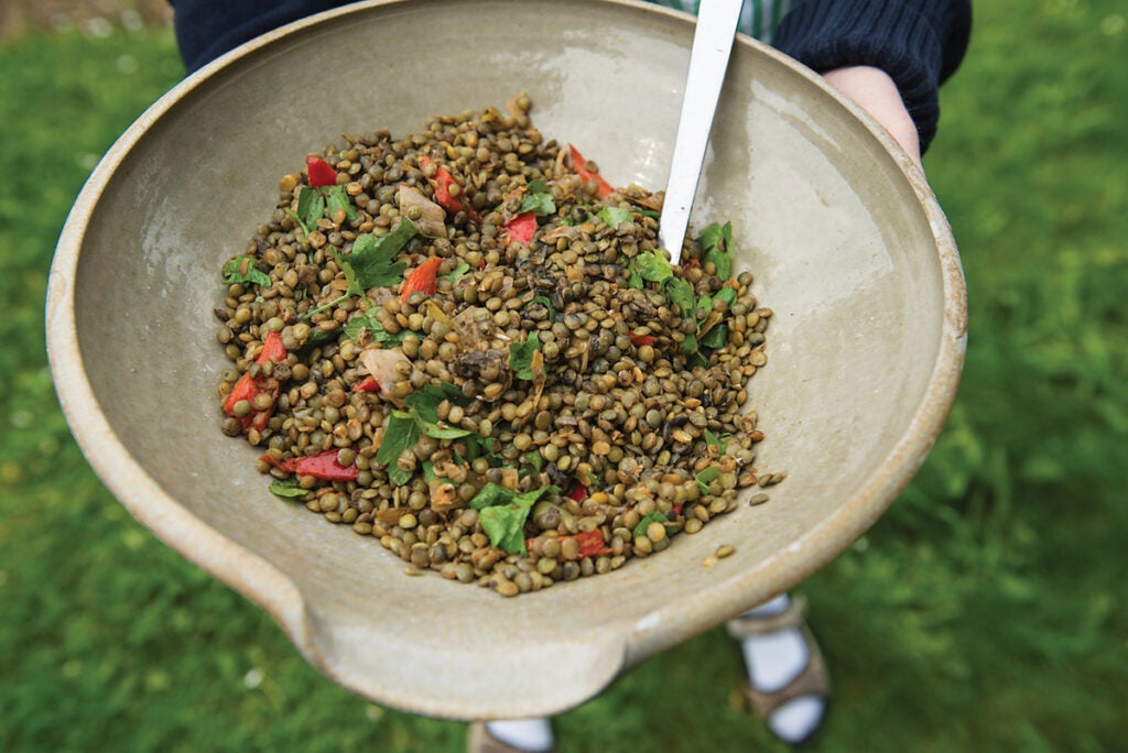 Puy Lentil Salad (Sallad på Puylinser)