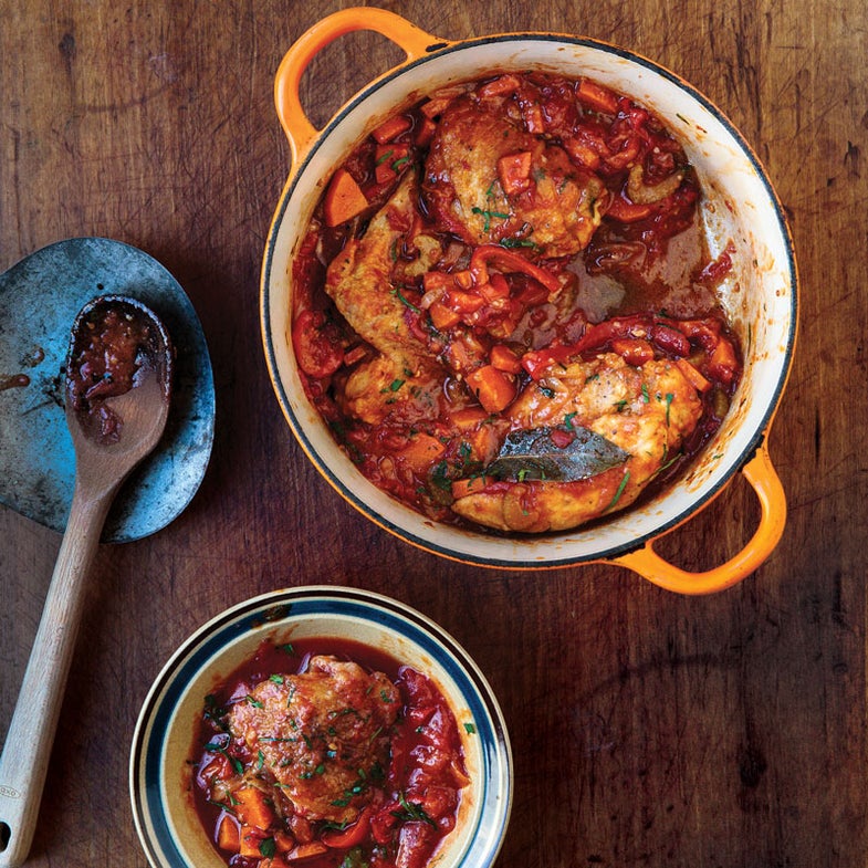 Hunter's Wife Chicken (Pollo alla Cacciatora)
