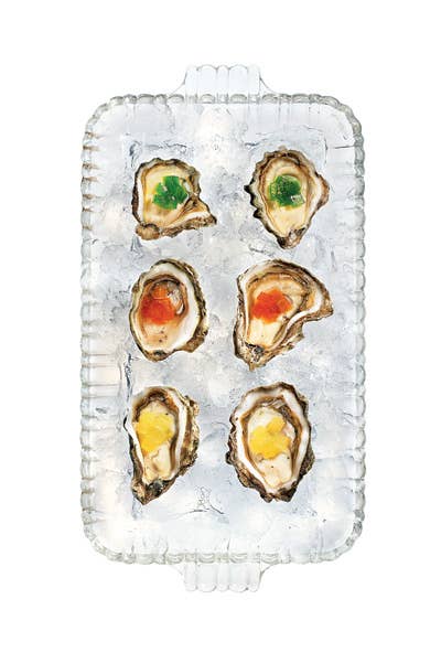 Oysters in Gelée