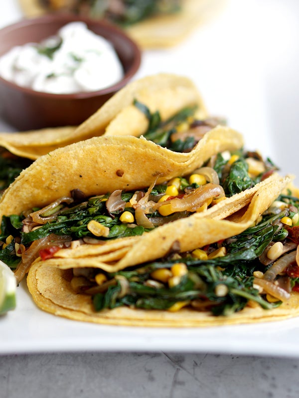 Swiss Chard and Chipotle Tacos