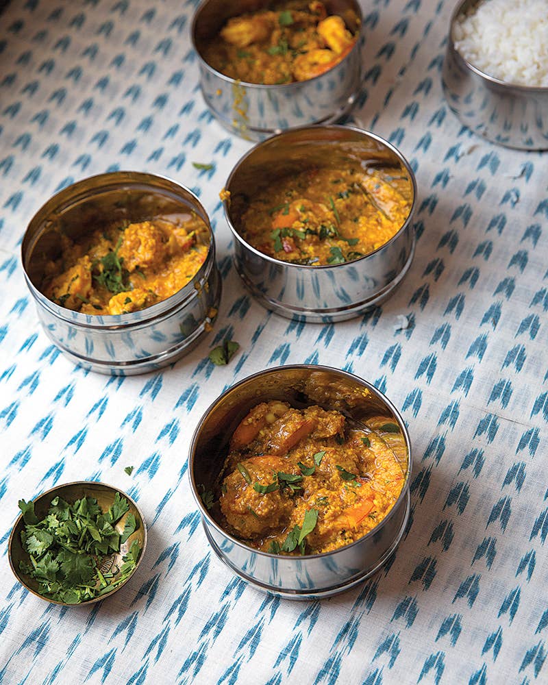Goanese Shrimp Curry (Sembharachi Kodi)