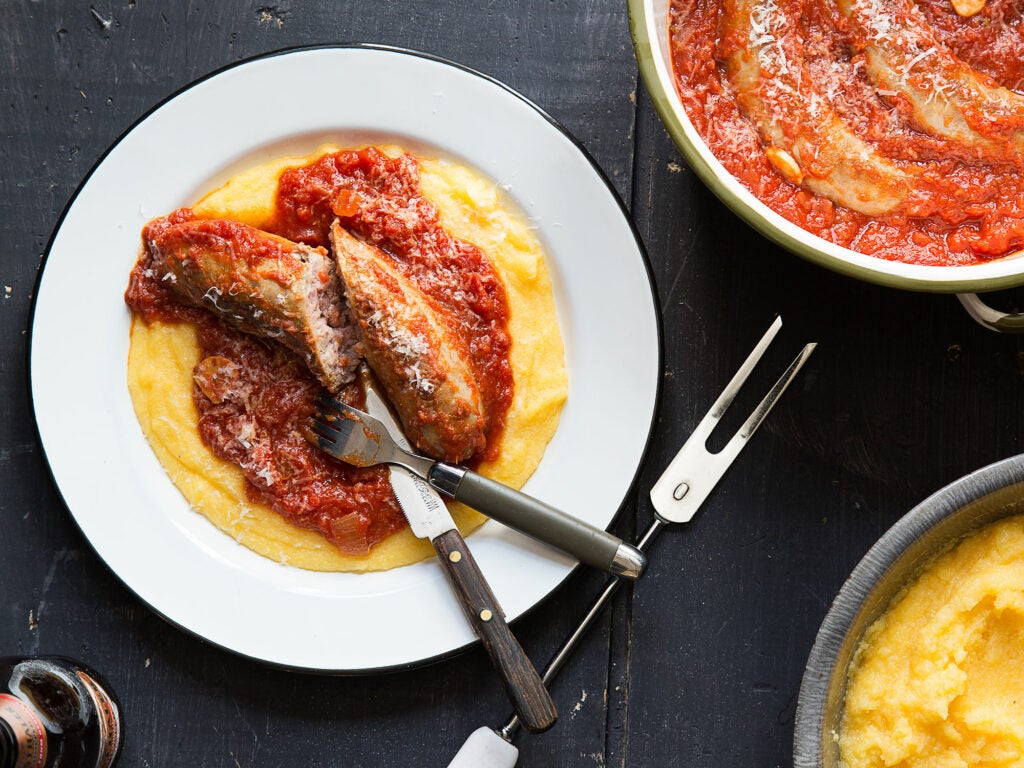 sausage polenta