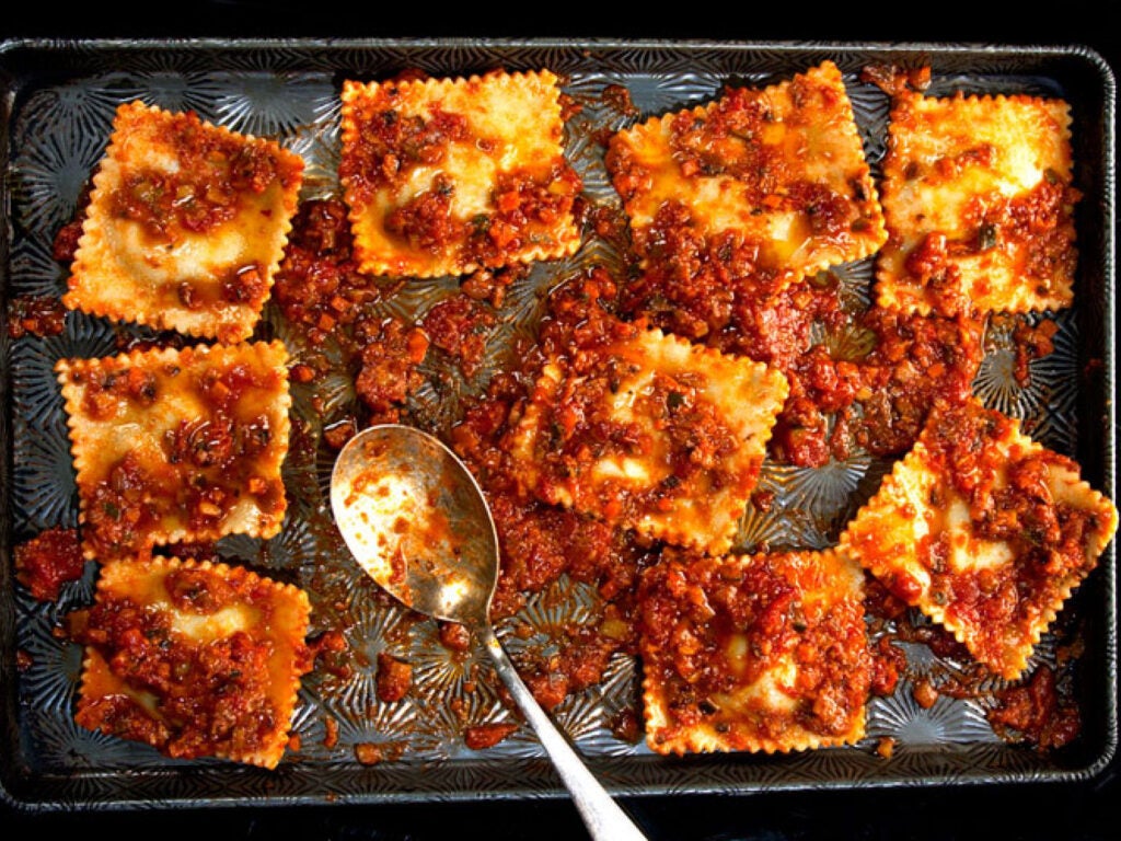 Spinach and Ricotta Ravioli