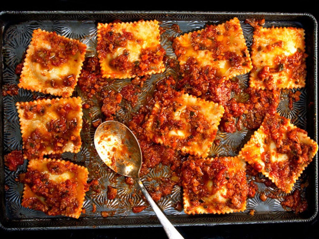 Spinach and Ricotta Ravioli