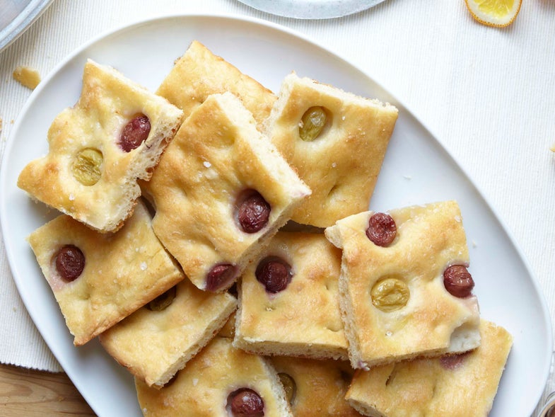 Abruzzo-Style Grape Focaccia