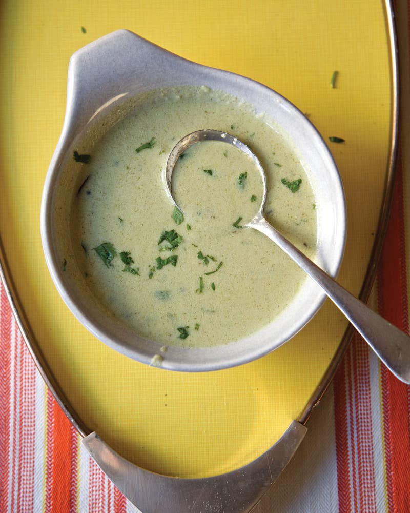 Kadhi (Curried Yogurt Soup)