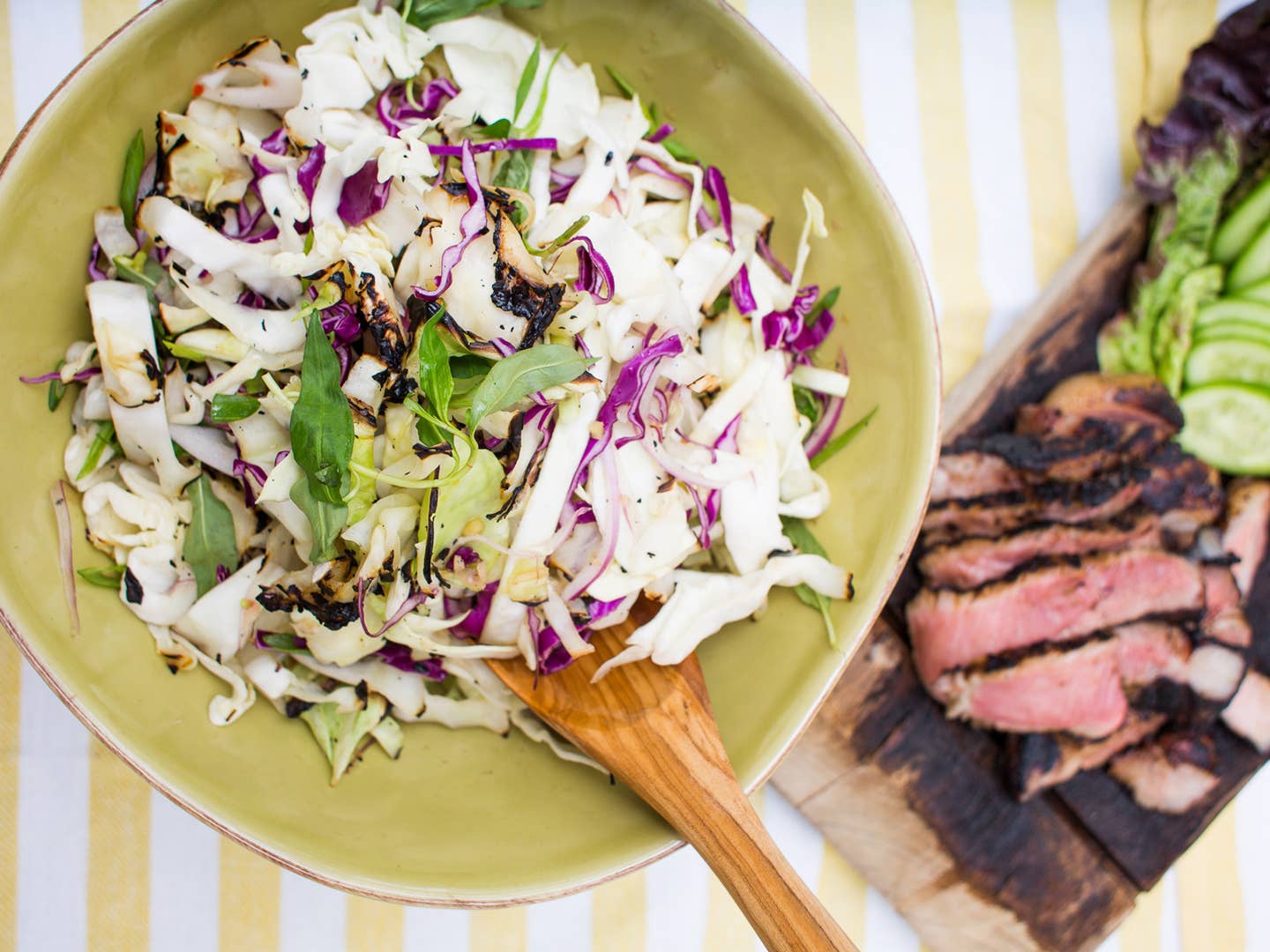 Houston, Chris Shepherd, Grilling, Cabbage Slaw