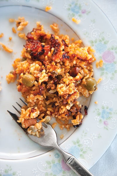 Puerto Rican Rice with Pigeon Peas (Arroz con Gandules)