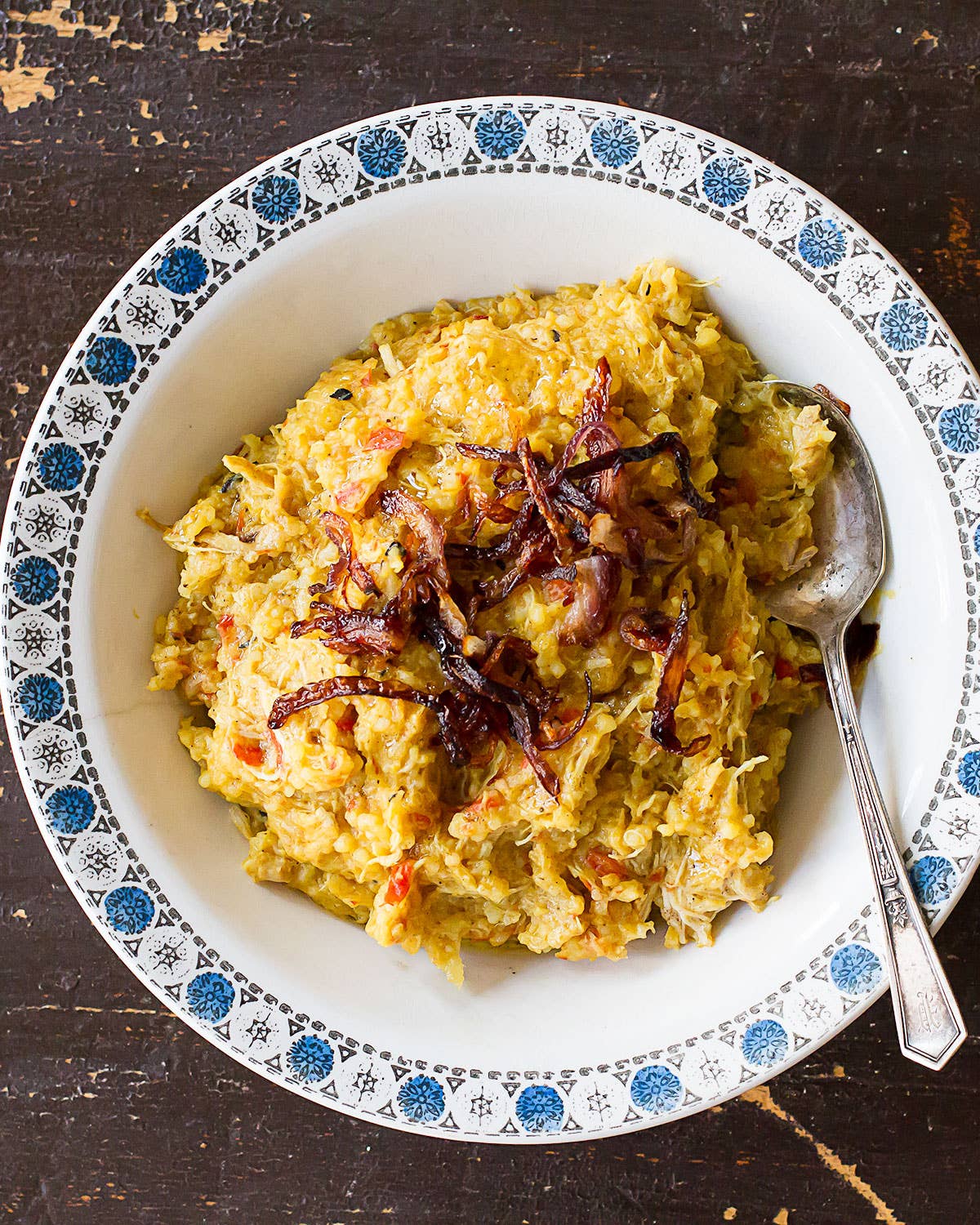Omani Chicken and Rice Porridge (Madrouba)