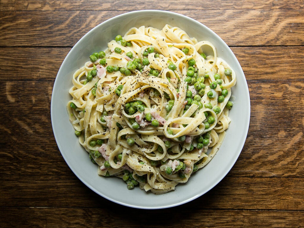 Noodles with Peas (Pasta e Piselli)