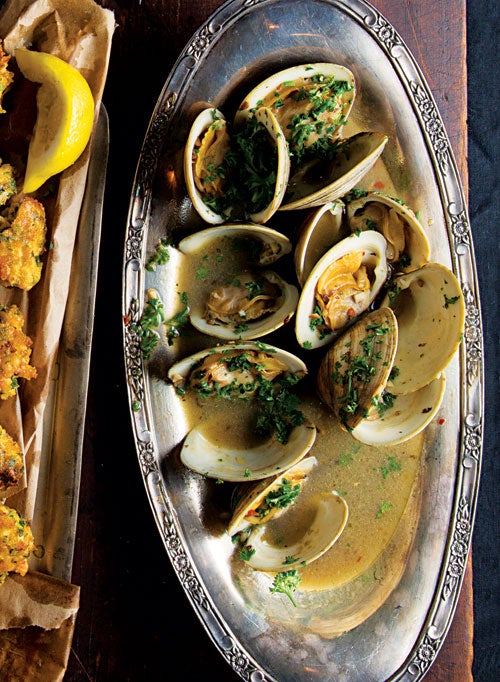 Clams in Sherry Sauce