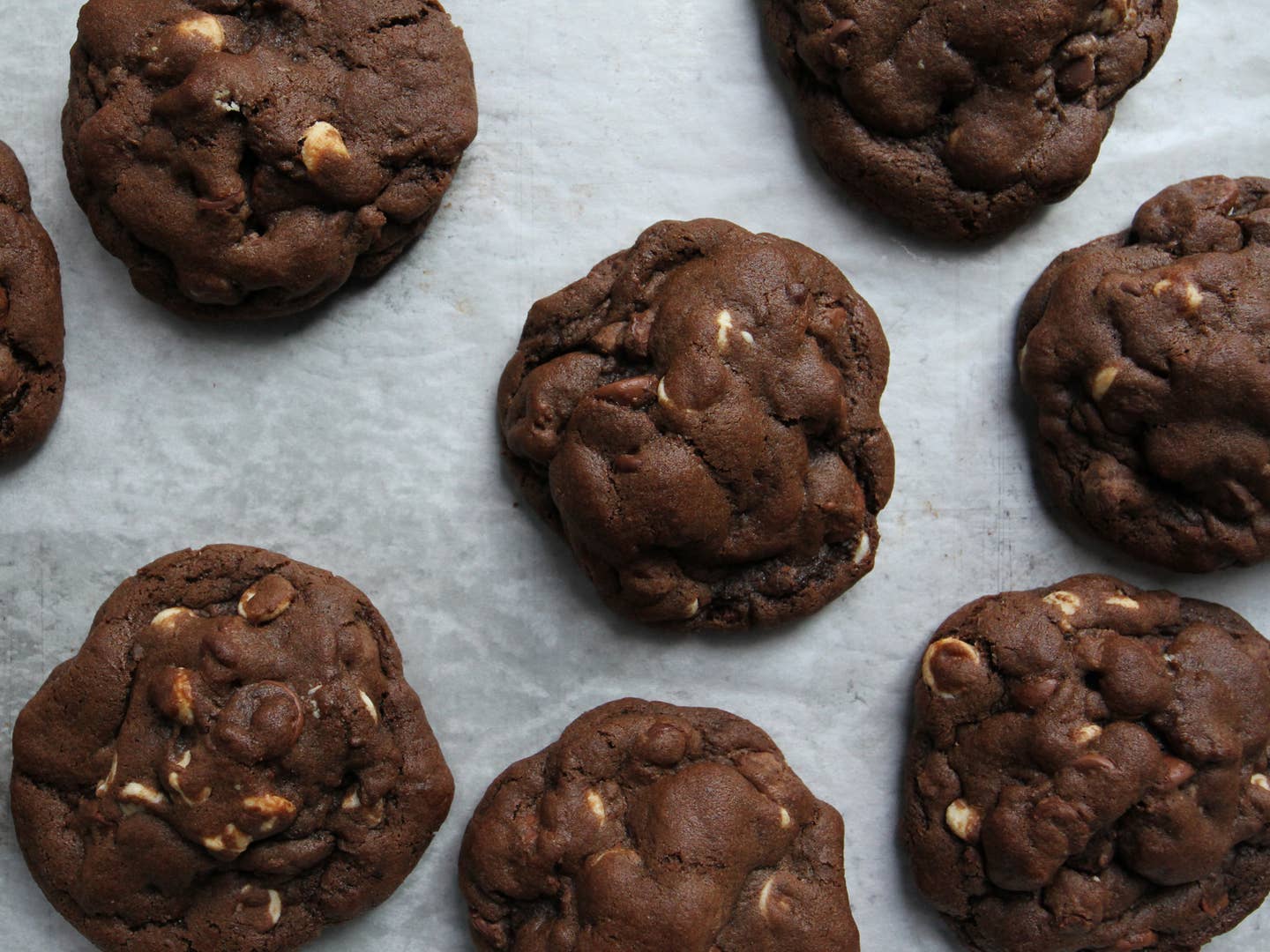 Chocolate Chocolate Chip Cookies