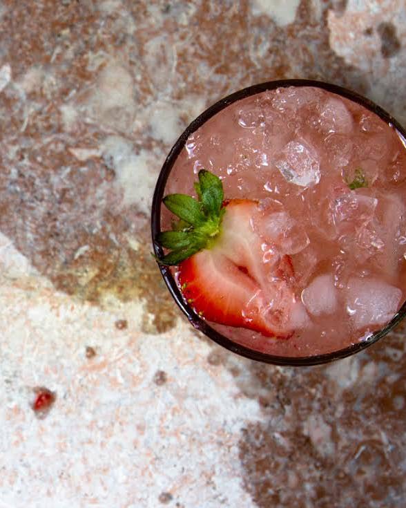 Friday Cocktails: Strawberry-Lillet Crush