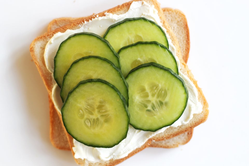 Cucumbers and Cream Cheese