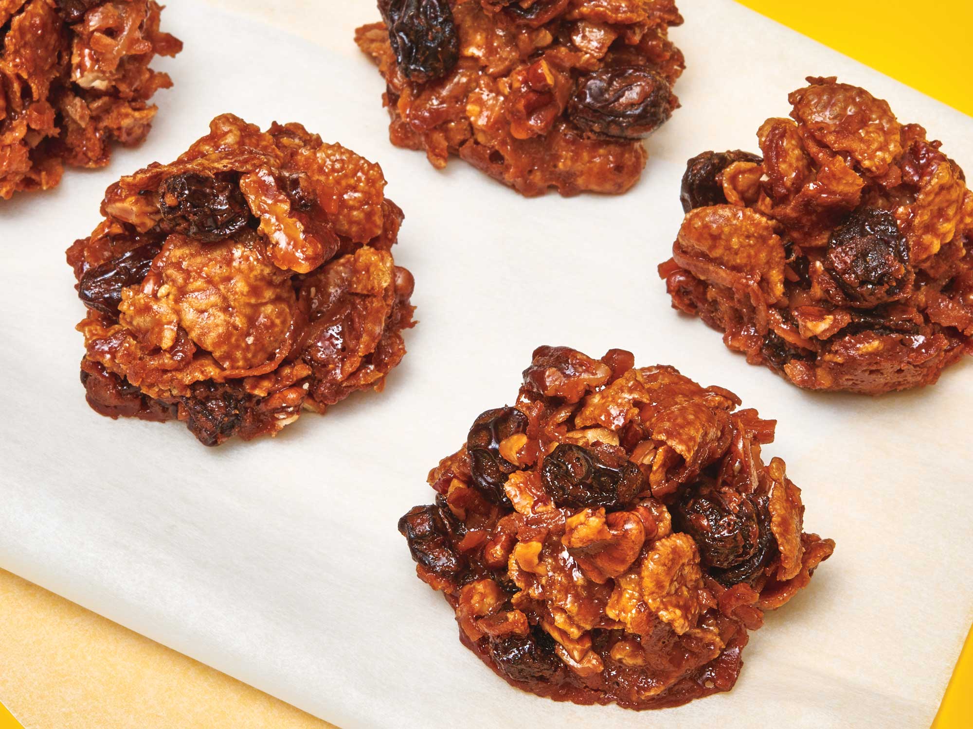 Dorie Greenspan's ChocolateCornflake Haystack Cookies Saveur