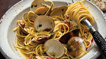 Linguine with Clams and Chiles