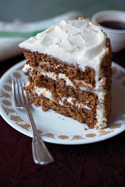 Spiced Carrot Layer Cake