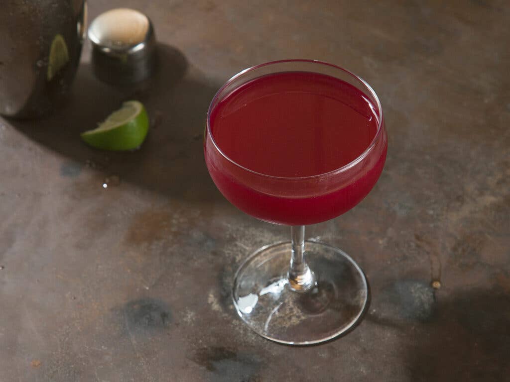 Jalapeño and Beet Margarita