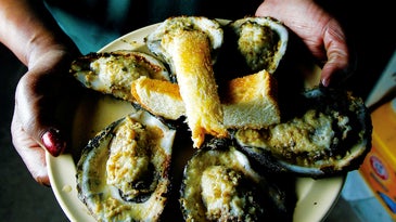 Casamento’s Charbroiled Oysters