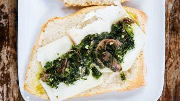 Pecorino, Parsley, and Anchovy Sandwiches Road Trip Food