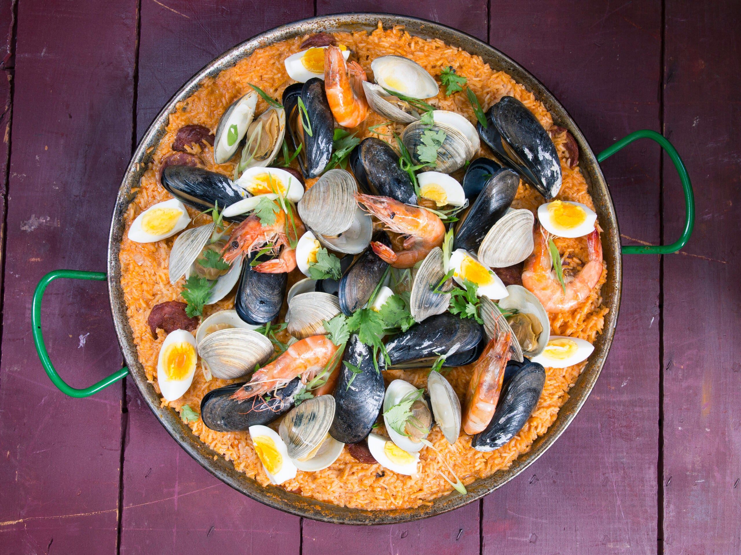 Filipino Seafood Paella