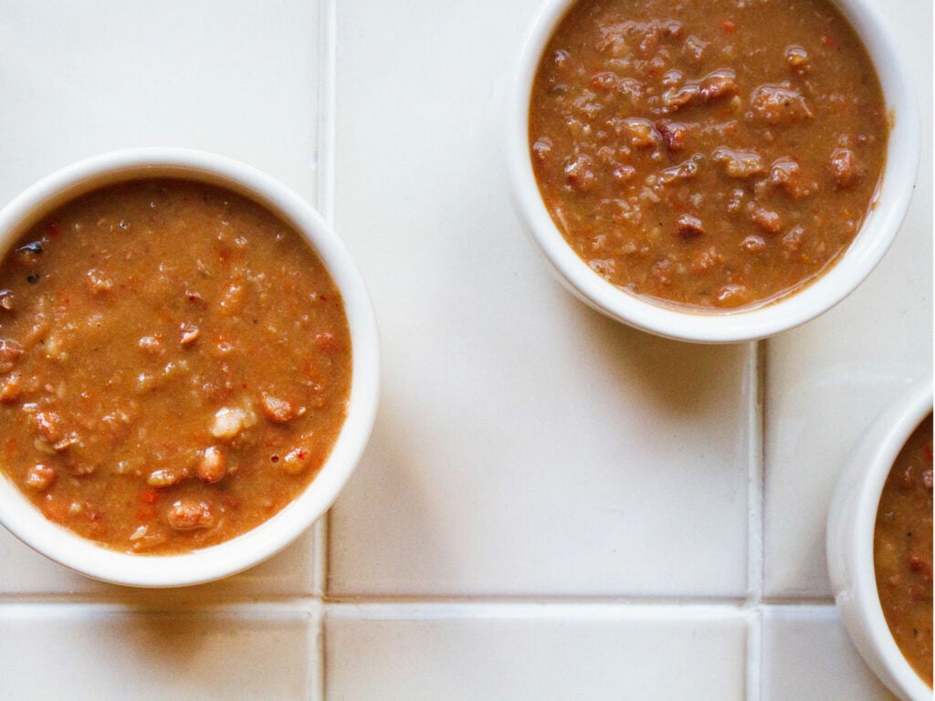 Fatback and Heirloom Bean Soup