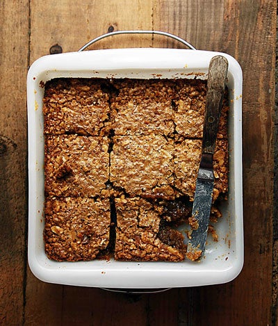 Maple Squares with Walnuts