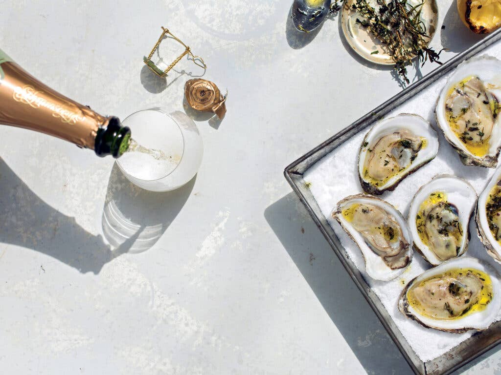 Grilling, Grilled Oysters