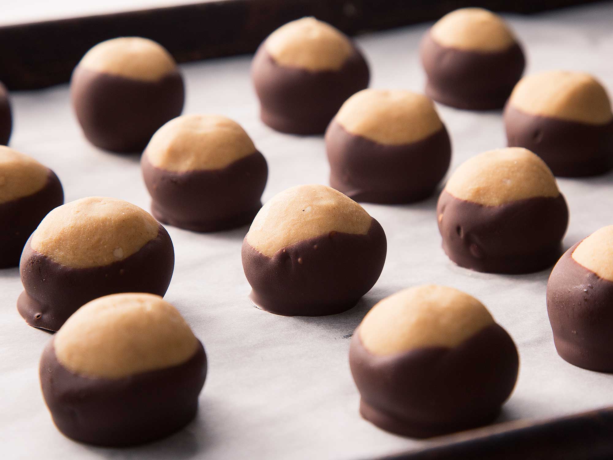 Peanut Butter Buckeyes Saveur