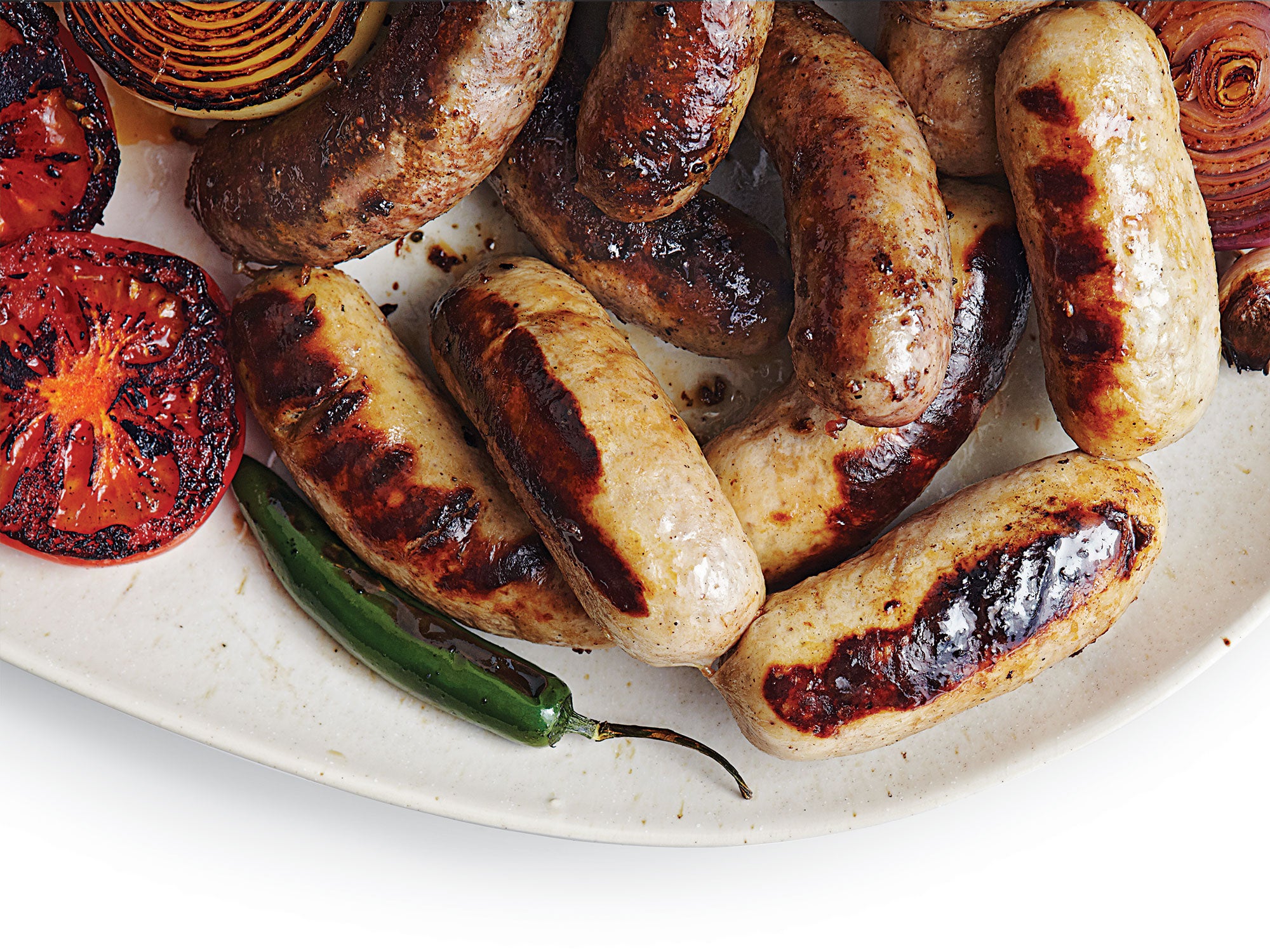 From left to right: Swedish Potato Sausage, Boudin Blanc Mild