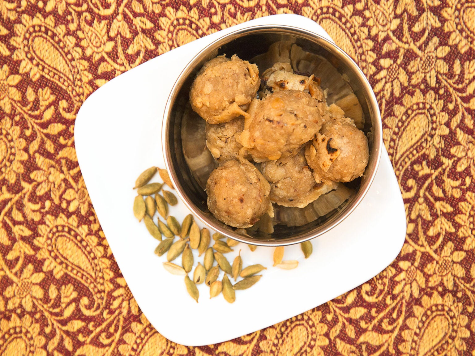 Spiced Indian Cake Balls is a Free Recipe by Yamini Joshi from Saveur!