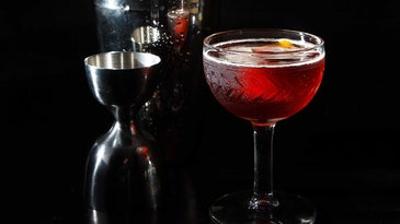 TiNegroni (Half-Sized Negroni Cocktail)