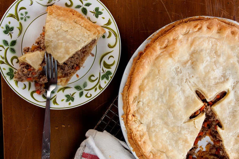 Québécois Meat Pie (Tourtière)