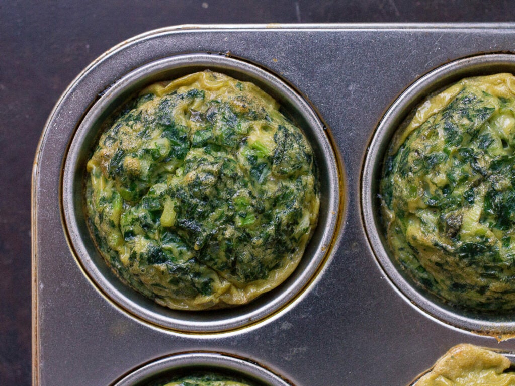 Persian Herbed Frittatas with Fenugreek (Kookoo Sabzi)