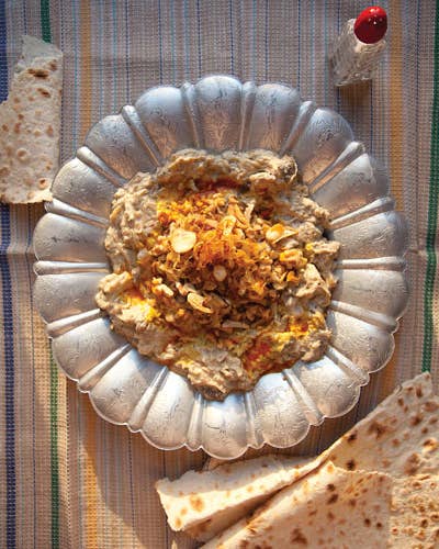 Eggplant and Yogurt Dip (Borani-e Bademjan)