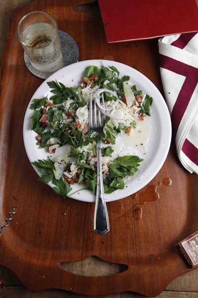 Parsley and Pancetta Salad