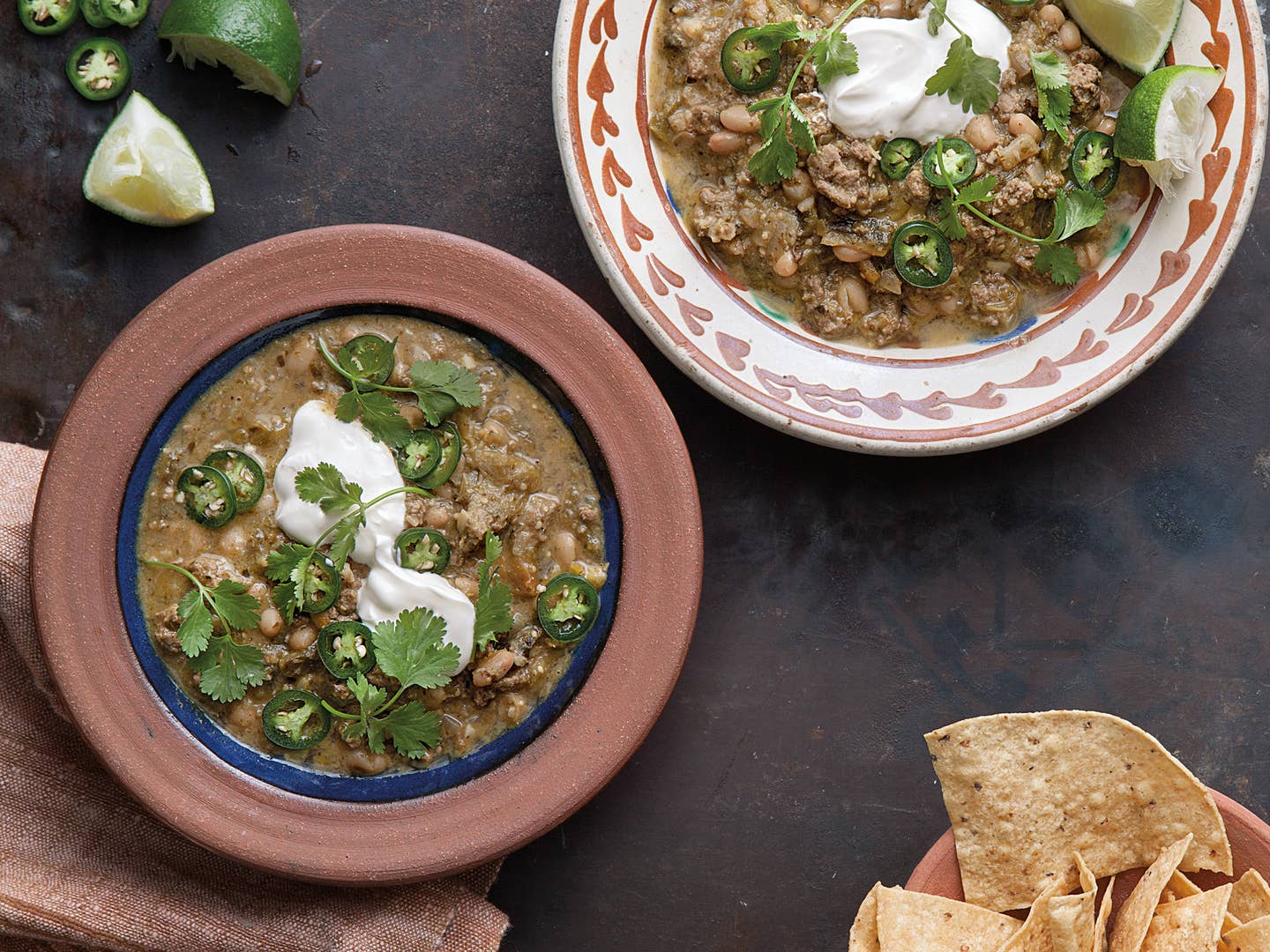 Green Chicken and White Bean Chili