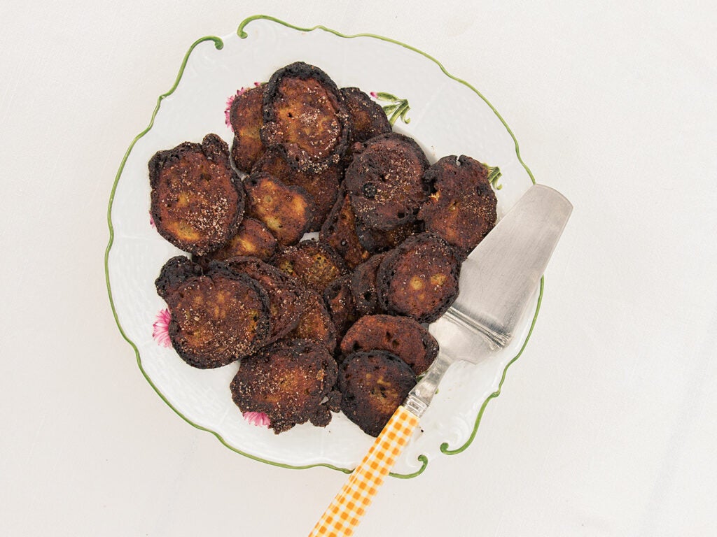 Banana Fritters with Cinnamon-Sugar and Rum