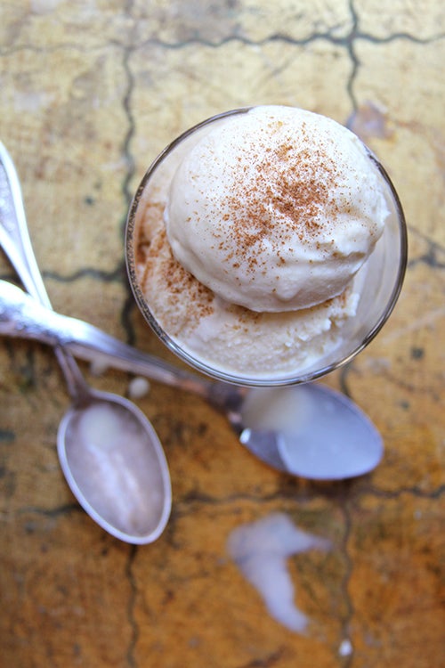 Bourbon-Butterscotch Ice Cream