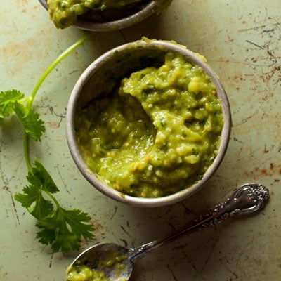 Green Salsa with Avocado (Salsa Verde con Aguacate)