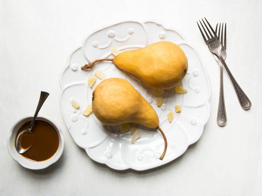 Poached Pears