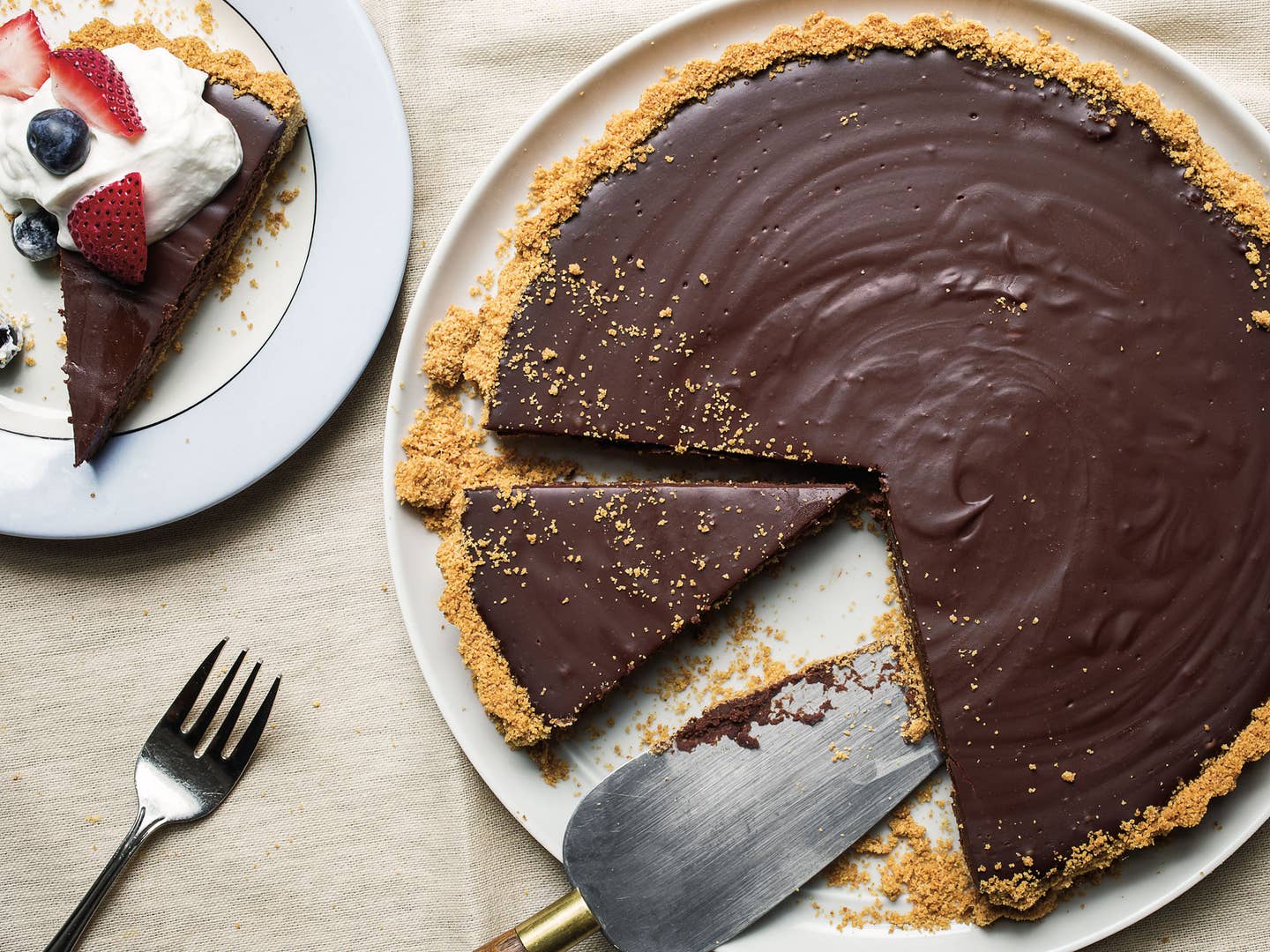 Florentine Chocolate Tart