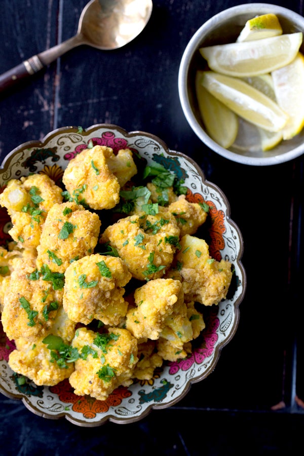 Lemony Fried Cauliflower