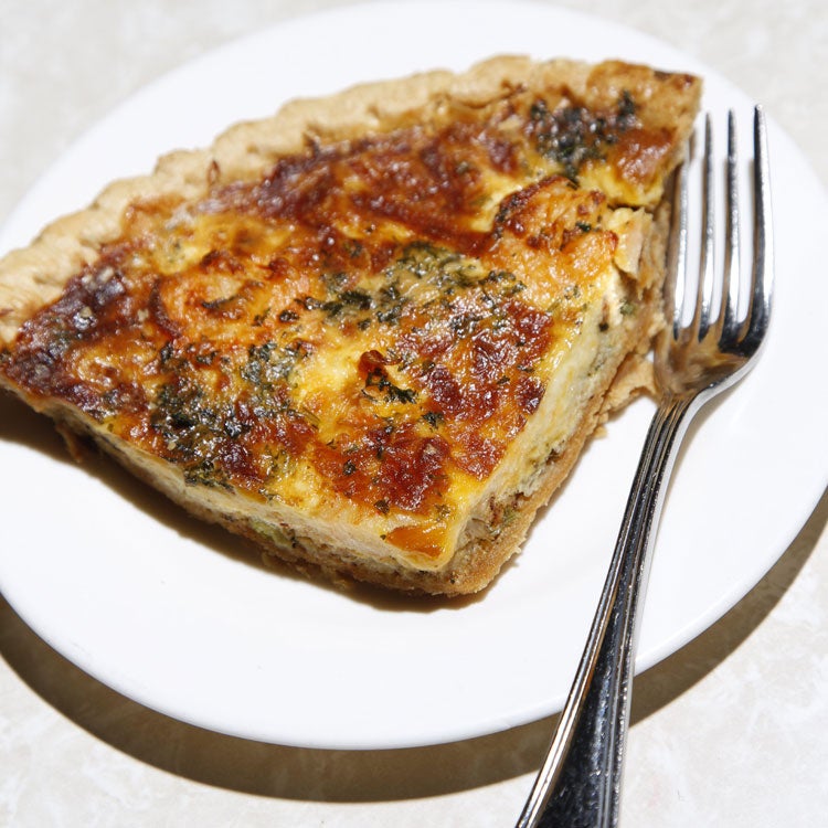 Crab and Shrimp Quiche