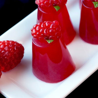 Bourbon Smash Jelly Shots