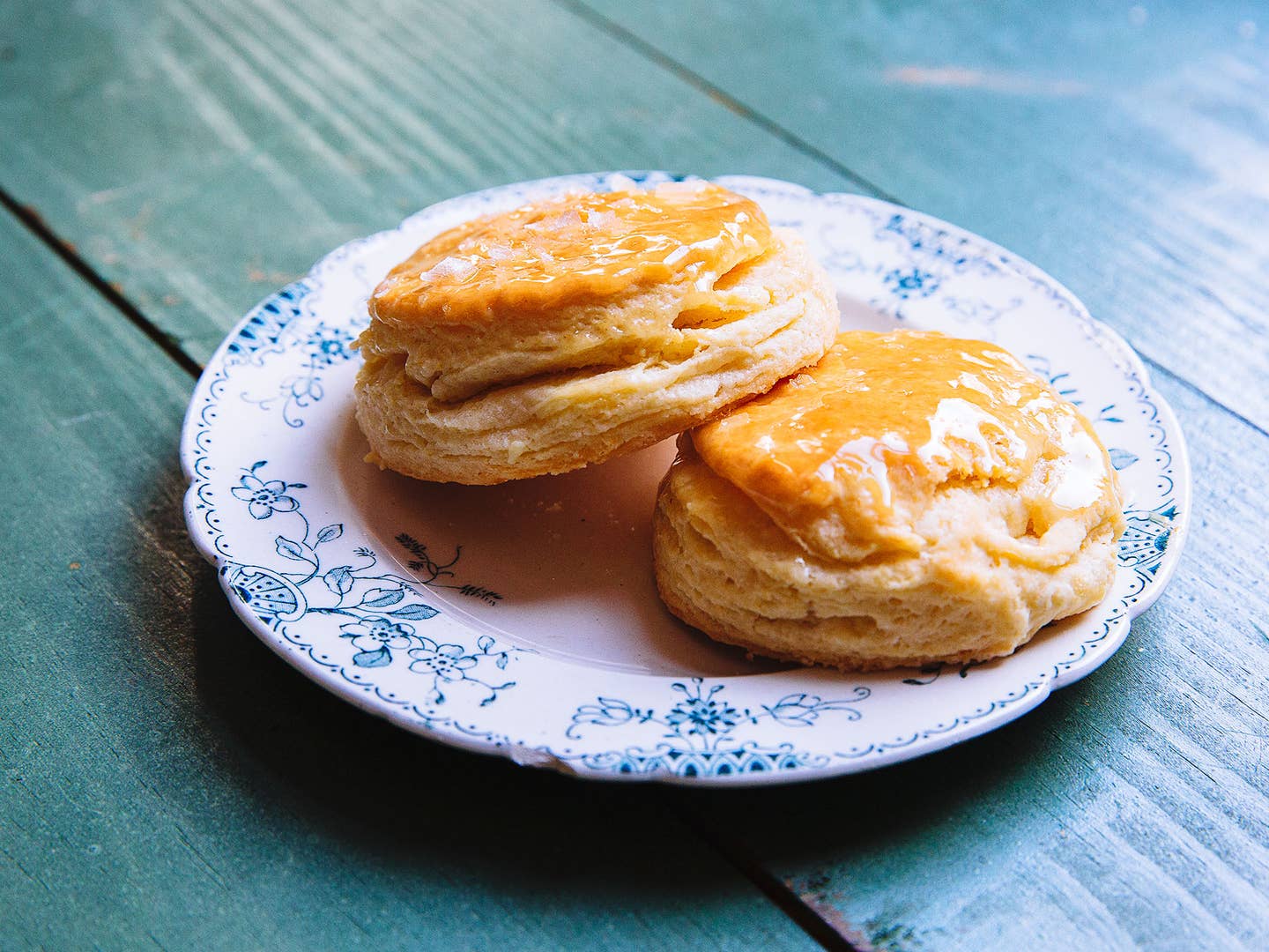 Super-Flaky Buttermilk Biscuits With Honey Butter
