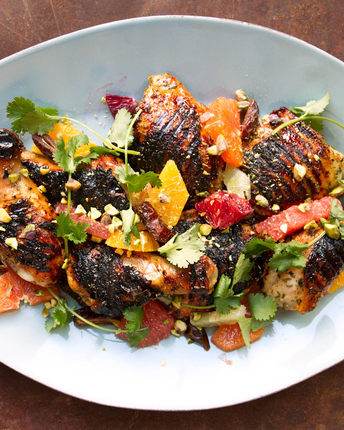 Honey Grilled Chicken with Citrus Salad