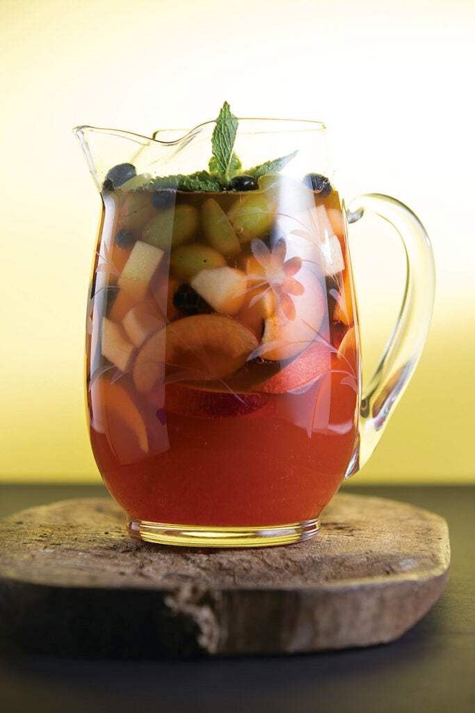 Stone Fruit Rosé Sangria